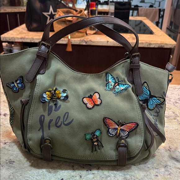 Desigual BeFree Saturday embellished tote - Picture 1 of 15